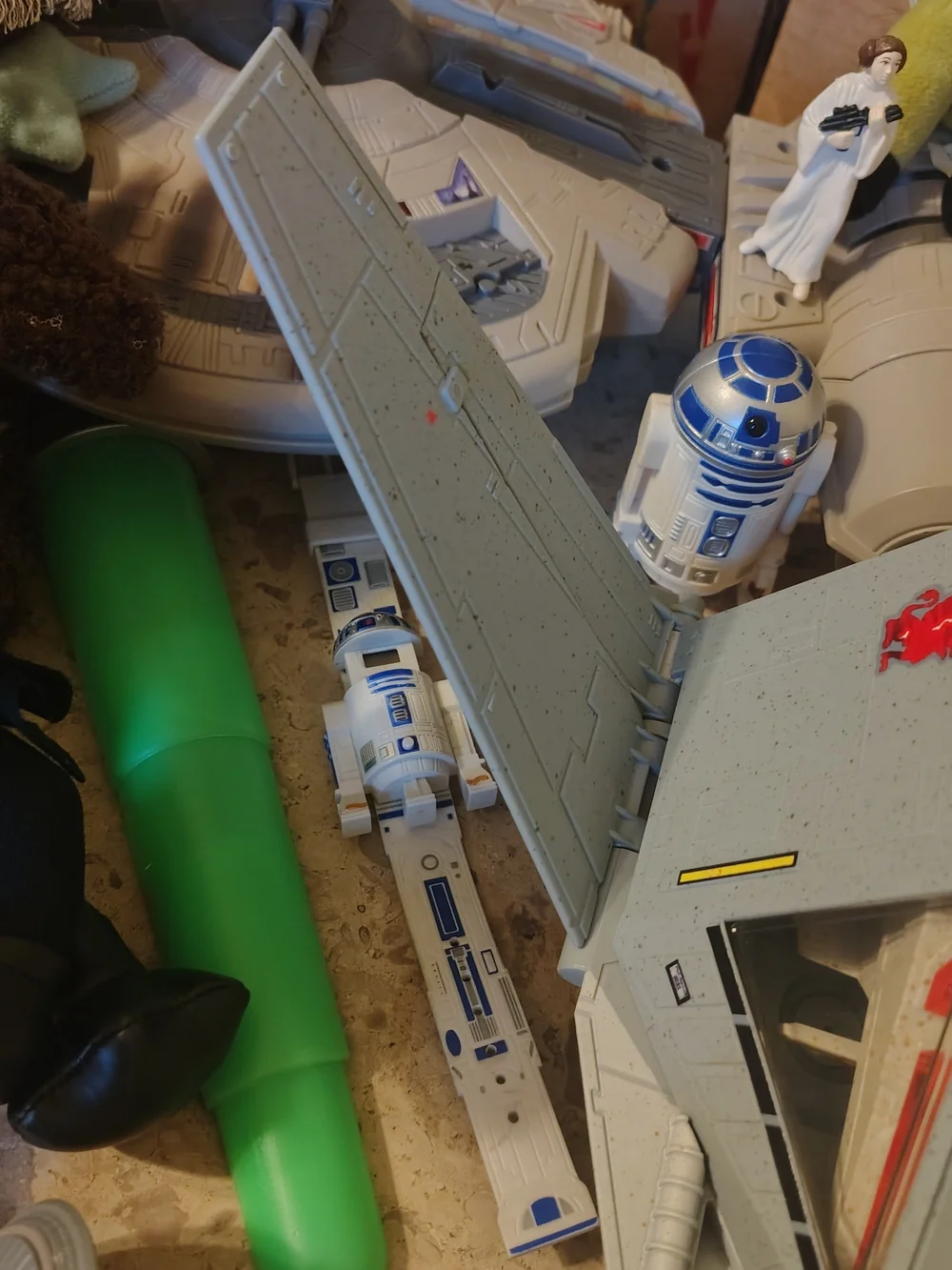 Huge Vintage 1990s Star Wars Toy Lot 83 Pcs